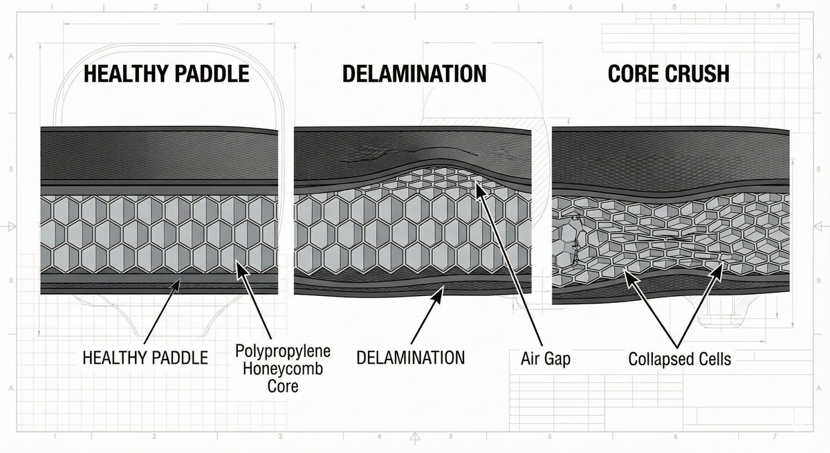 Key Core Paddle Foam Core vs. Honeycomb: Why EPP Is the Future of Pickleball Paddles ...