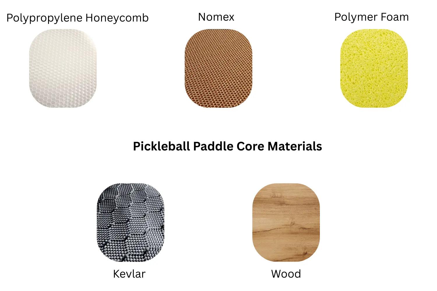 pickleball paddle materials carbon fiber vs fiberglass