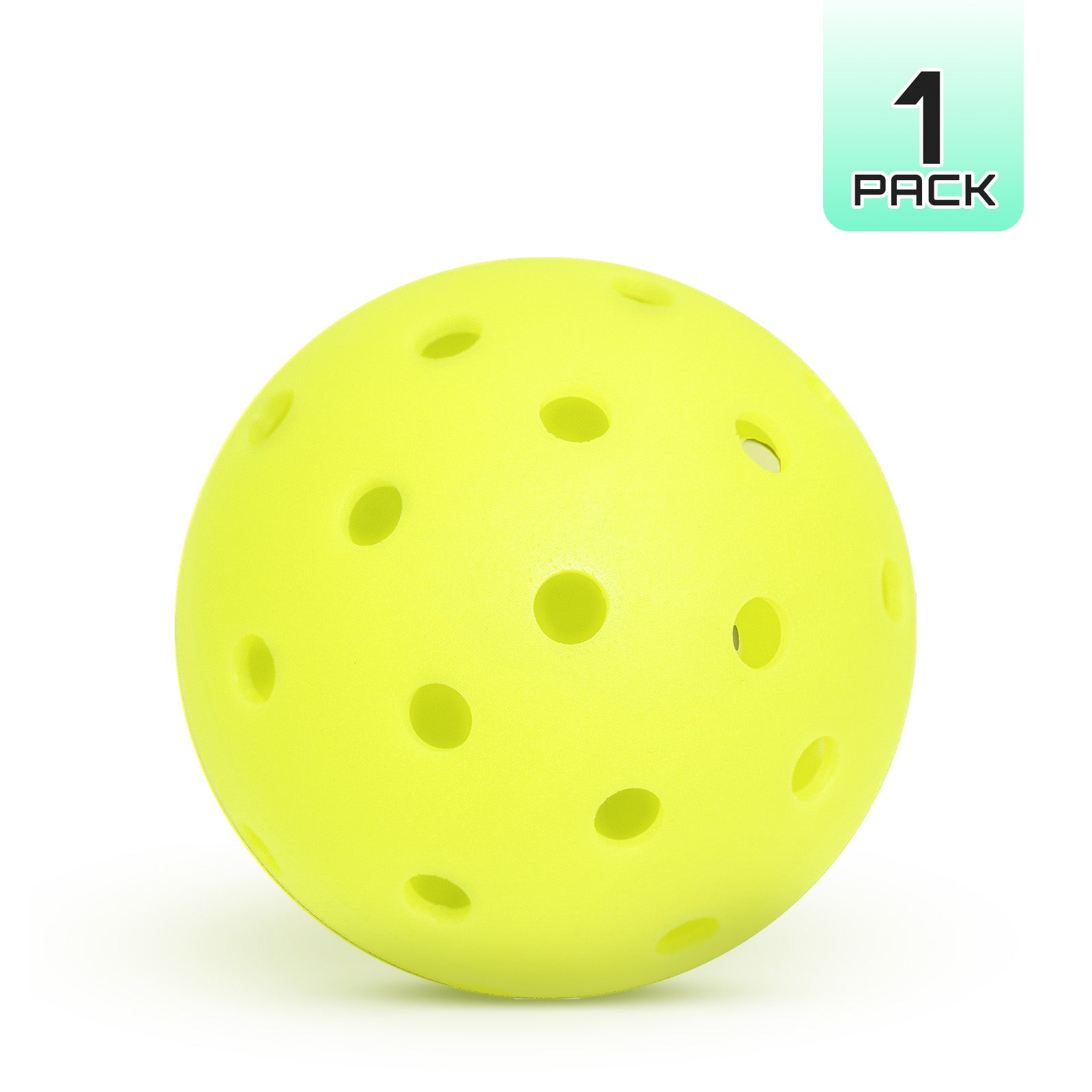 40-Hole Rotational Molded Competition-Grade Pickleball