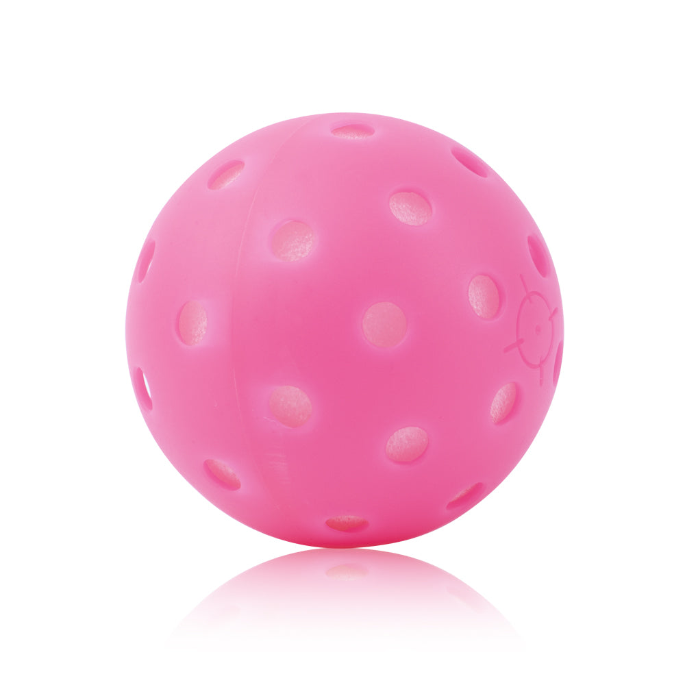 Durable Indoor Sponge Pickleball Balls 40 Holes 74mm Training Paddle Ball TPE Plastic Competition Practice
