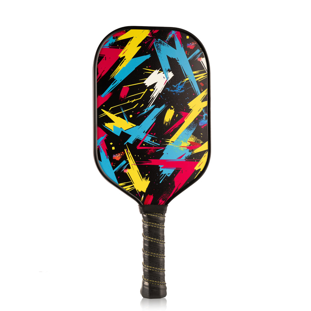 Pickleball Paddle Thermoformed Aerospace-grade T700 Carbon Fiber Smooth-faced Control With Foam Edge PP Honeycomb 16mm
