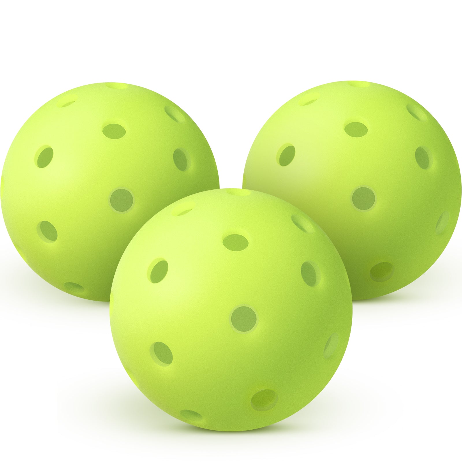 40-Hole Rotational Molded Competition-Grade Pickleball