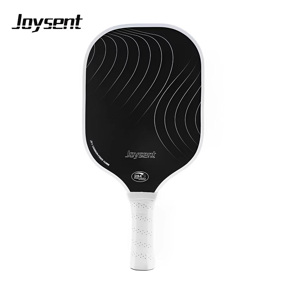 Pickleball Paddle Racket JT-1 USAPA Approved T300 Carbon Fiber Smooth-faced Control PP Honeycomb 14mm for Men and Women