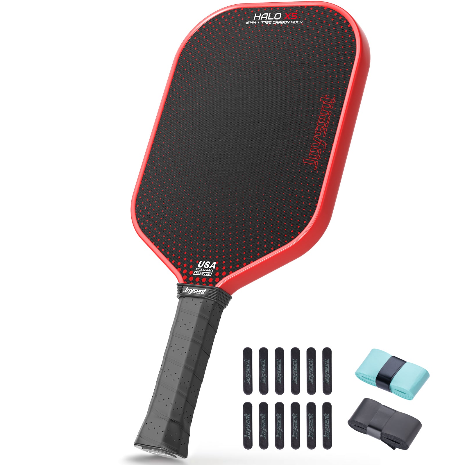 Halo X5 T700 Carbon Fiber Pickleball Paddle 16mm Hybrid