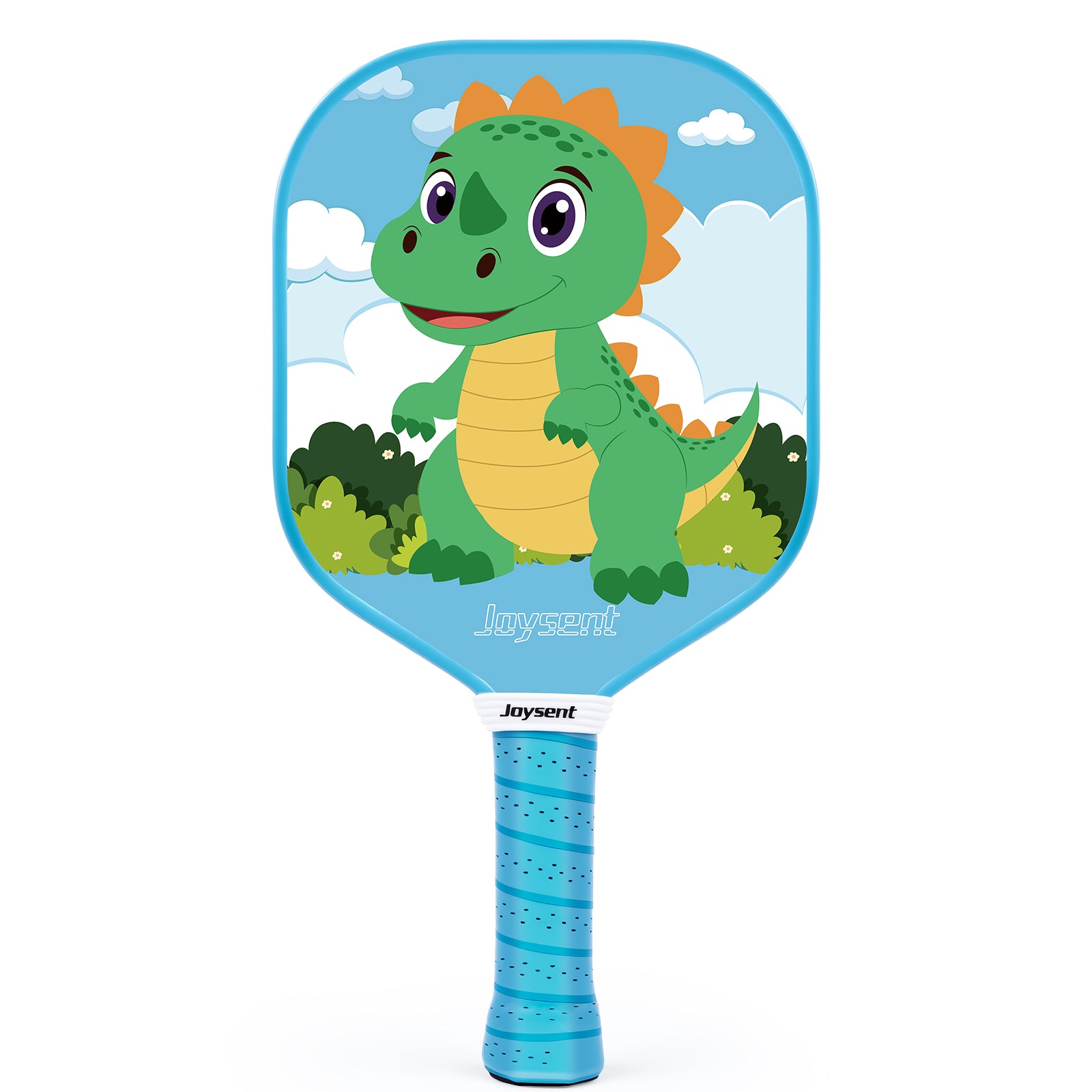 WonderDream - Cuddly Dino T300 Carbon Fiber Pickleball Paddle 14mm For Kids