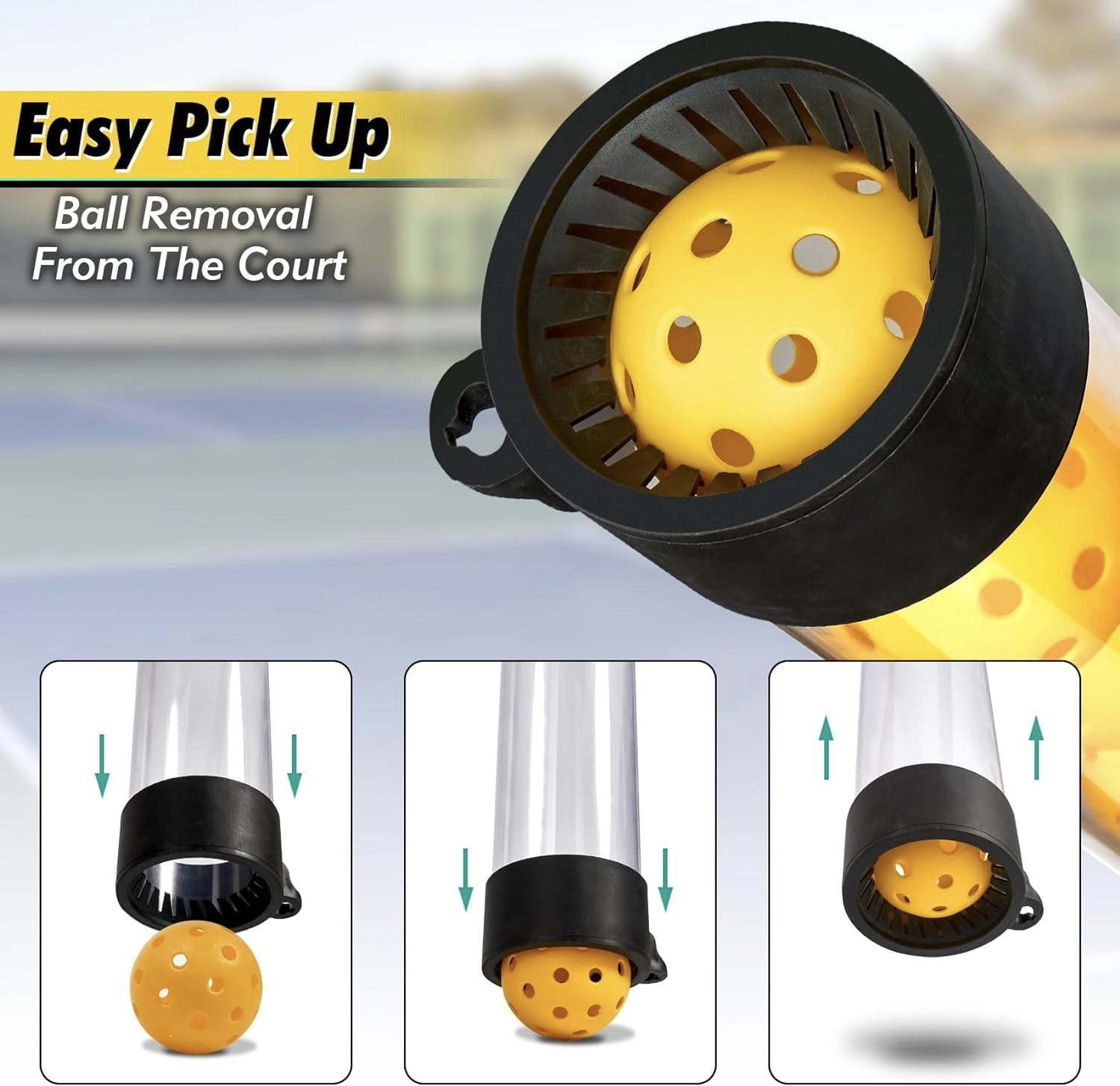 Pickleball Pickup Tube