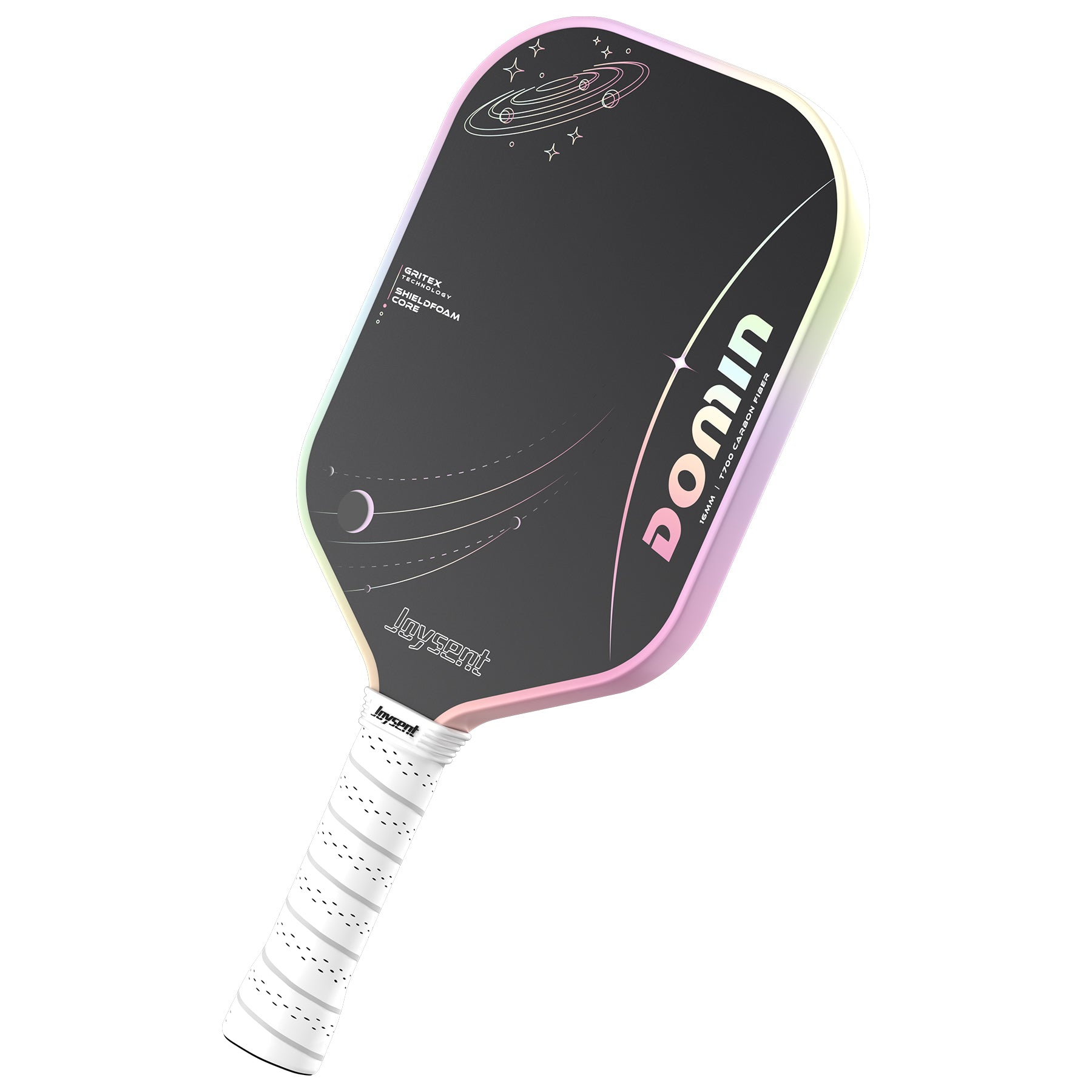 Domin T700 Carbon Fiber Pickleball Paddle 16mm MPP ShieldFoam JS005