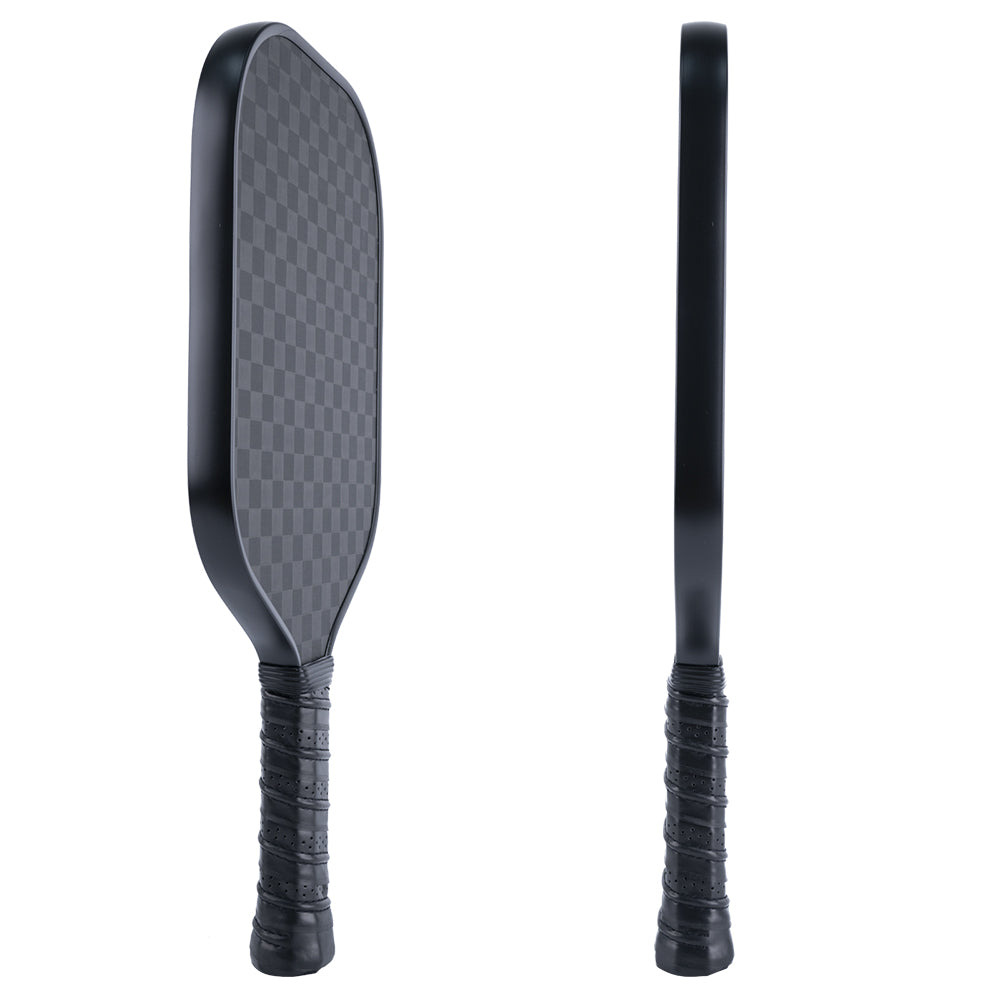 Thermoformed 12K 18K T700 Carbon Fiber Foam Injected Edges + EVA Spin Control Pickleball Paddle Racket Gen 3