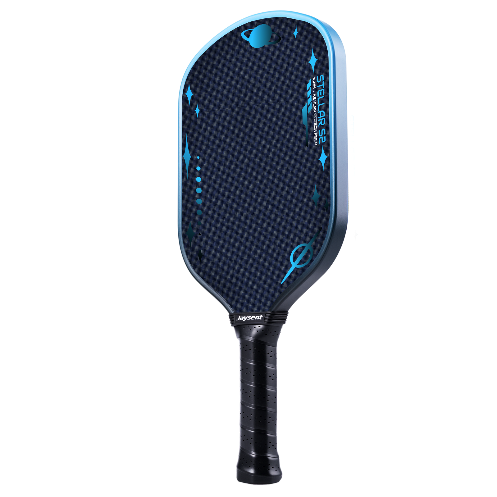 Stellar Kevlar Carbon Fiber Pickleball Paddle 16mm Blue