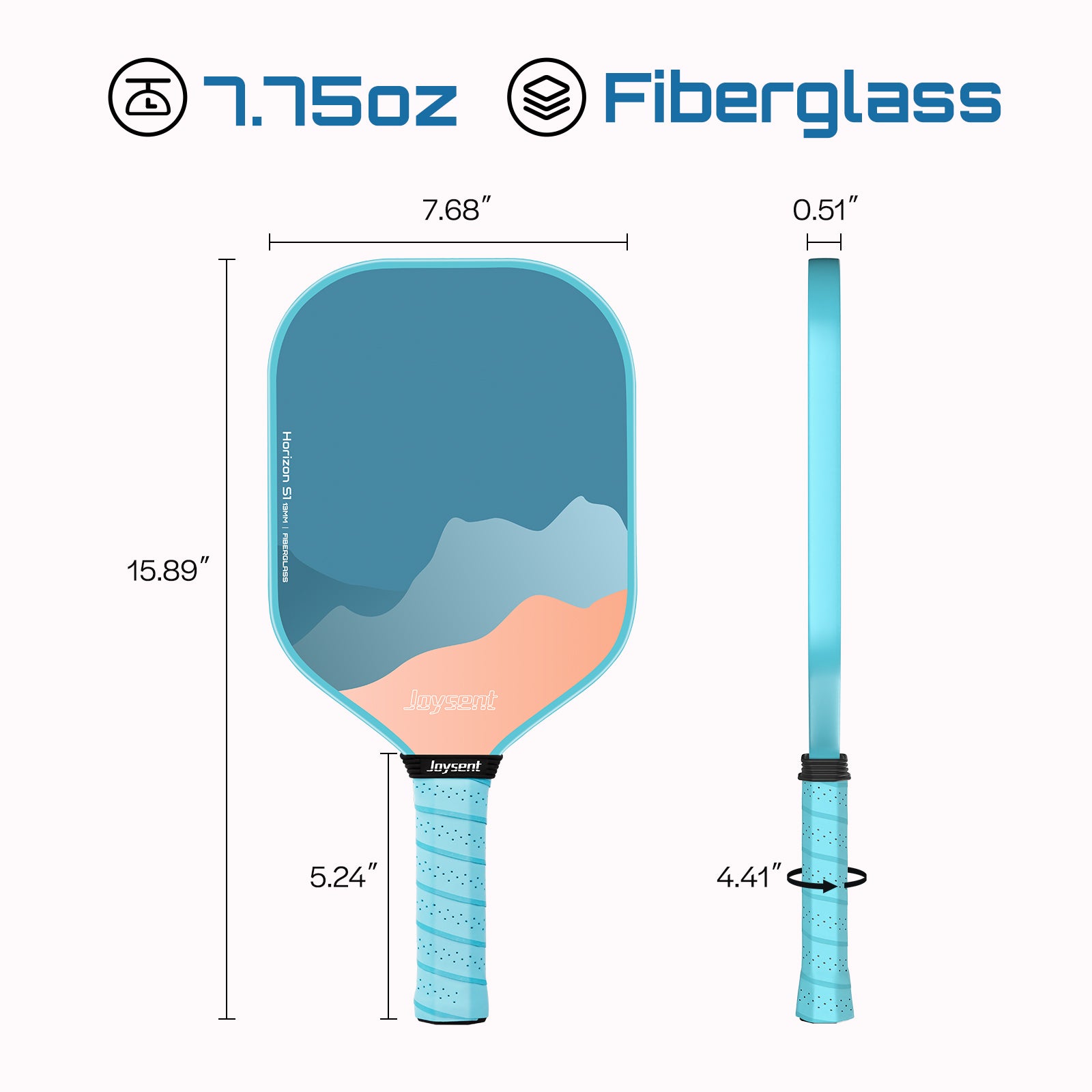 Horizon S1 Fiberglass Pickleball Paddle 13mm