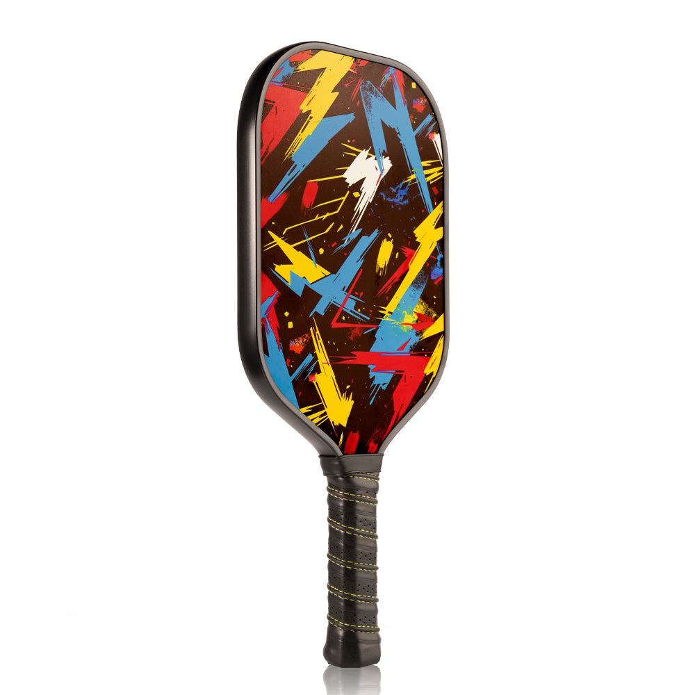 Pickleball Paddle Thermoformed Aerospace-grade T700 Carbon Fiber Smooth-faced Control With Foam Edge PP Honeycomb 16mm