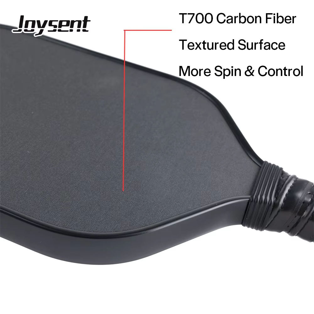 Gen 4th Pickleball Paddle Racket 100% Foam Core & TPU Foam Fiberglass T700 Carbon Fiber Spin Control Power Thermoformed