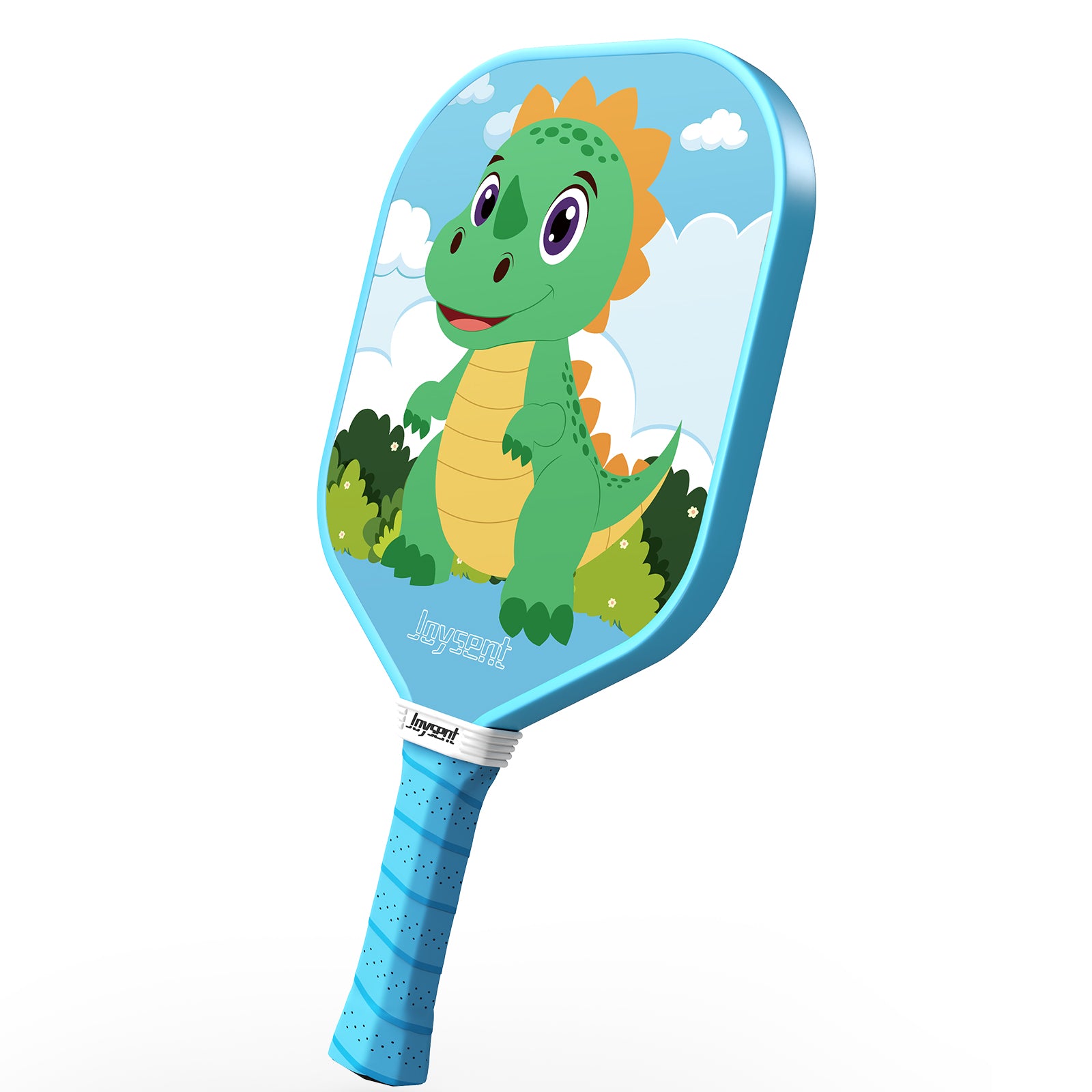 WonderDream - Cuddly Dino T300 Carbon Fiber Pickleball Paddle 14mm For Kids