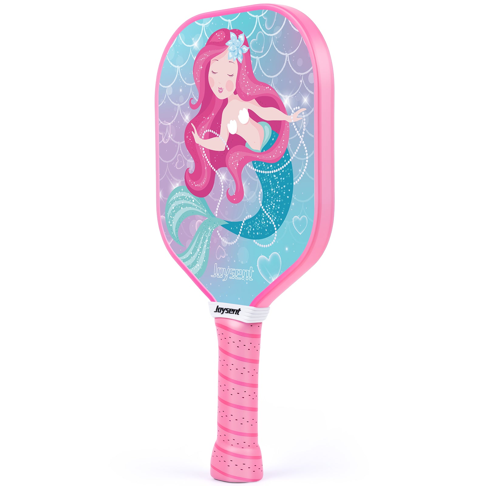 WonderDream - Sparkly Mermaid T300 Carbon Fiber Pickleball Paddle 14mm For Kids