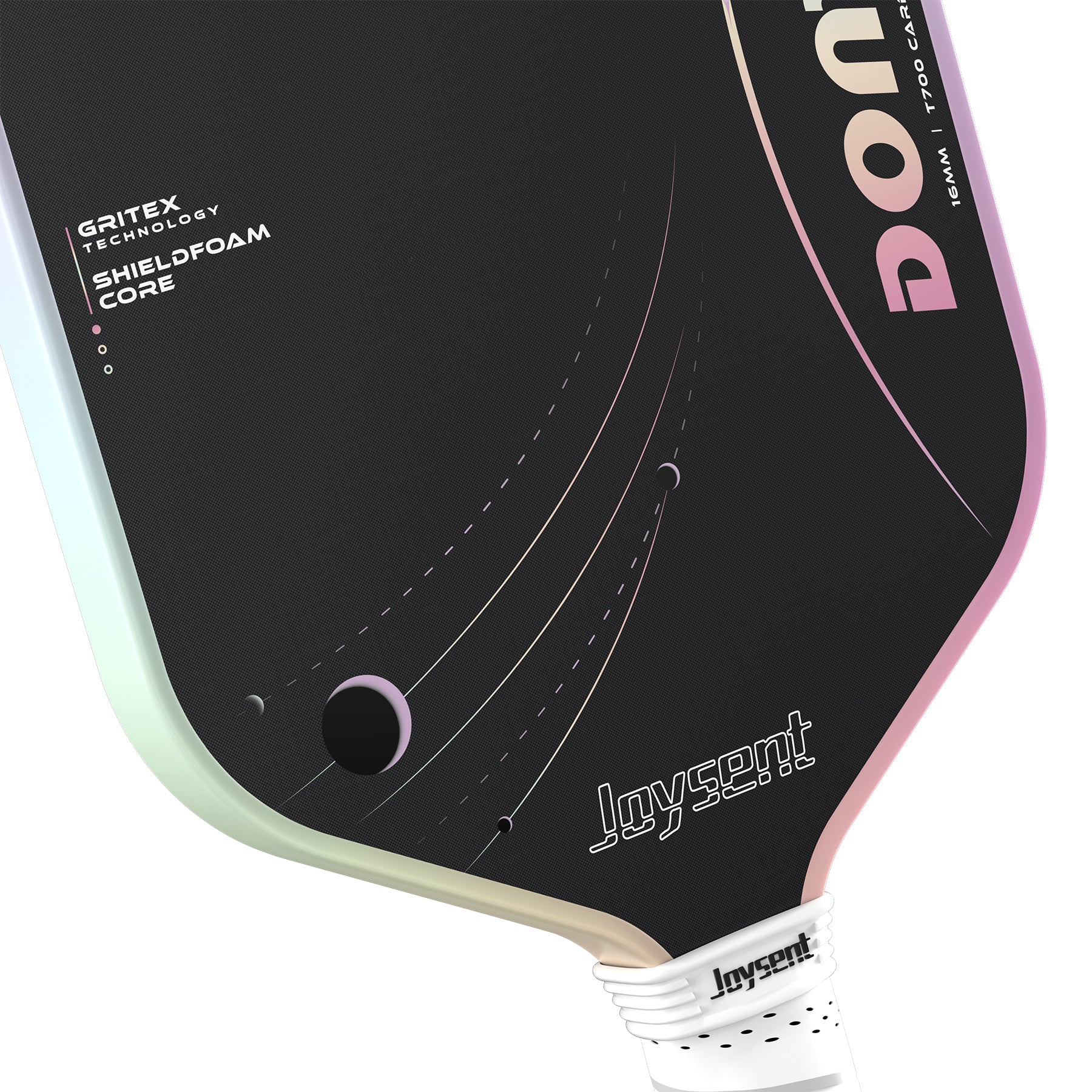 Domin T700 Carbon Fiber Pickleball Paddle 16mm MPP ShieldFoam JS005