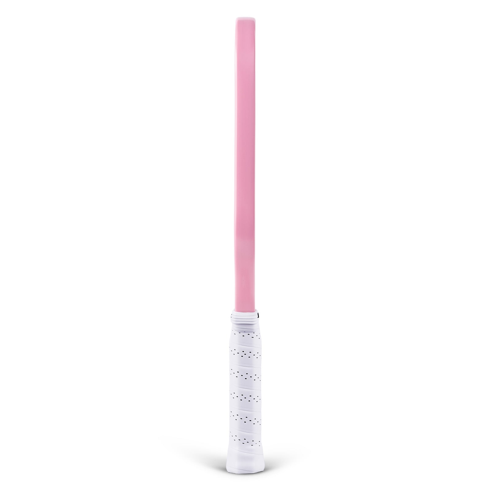 Pink light saber toy on a white background