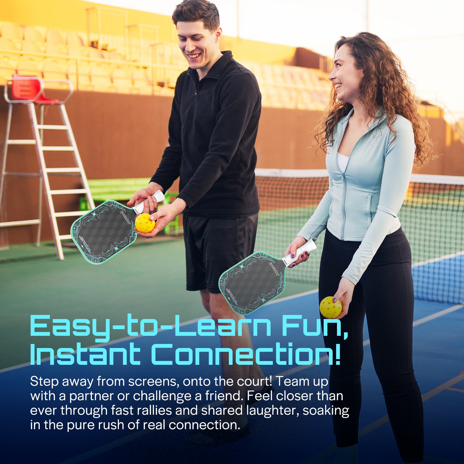 NeoFoam - Necrostar 3D 18K Carbon Fiber Pickleball Paddle 14mm