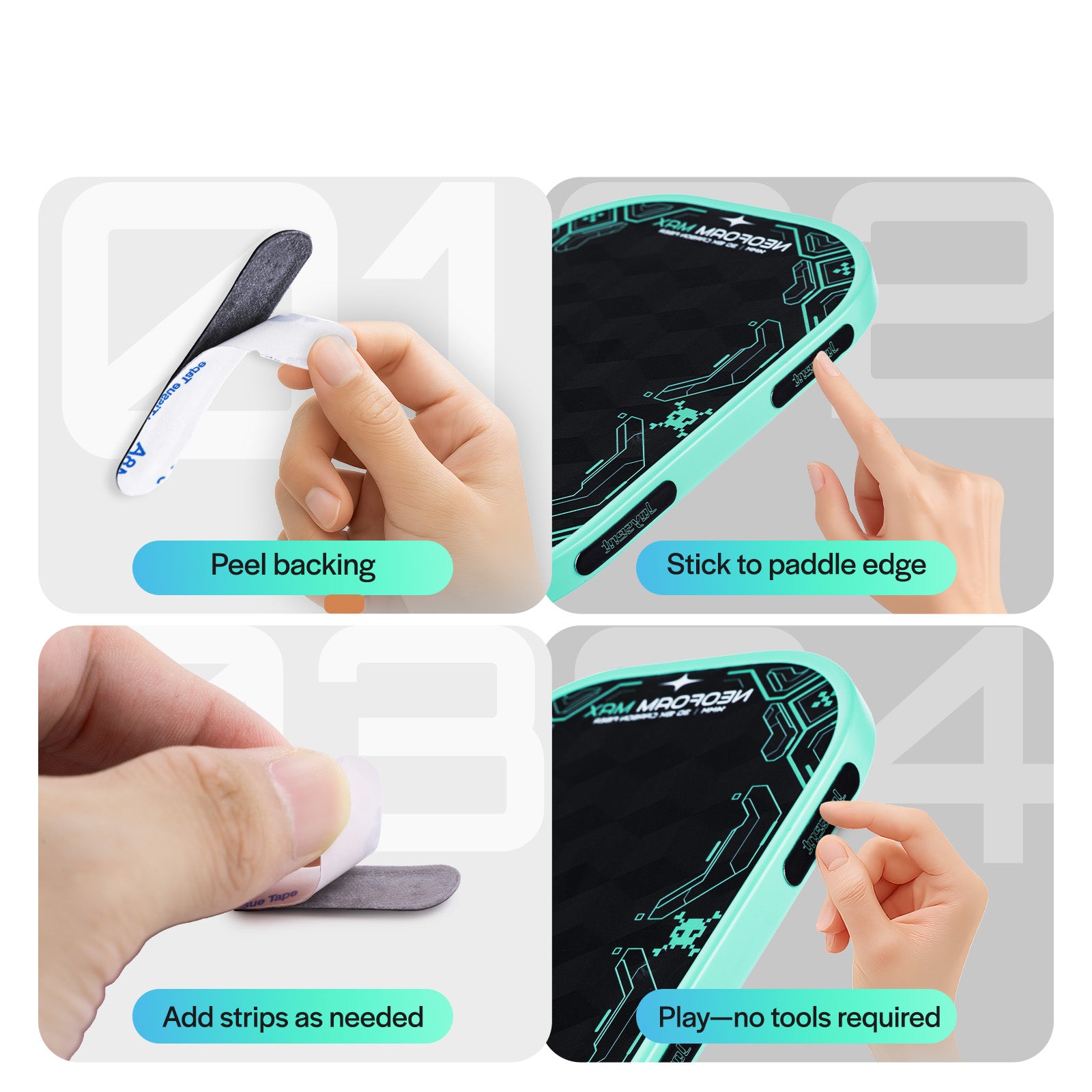 Lead Tape Strips