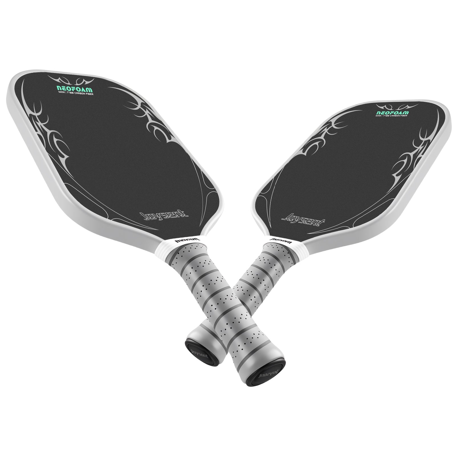 NeoFoam - MoonSlayer T700 Carbon Fiber Pickleball Paddle 14mm Sliver