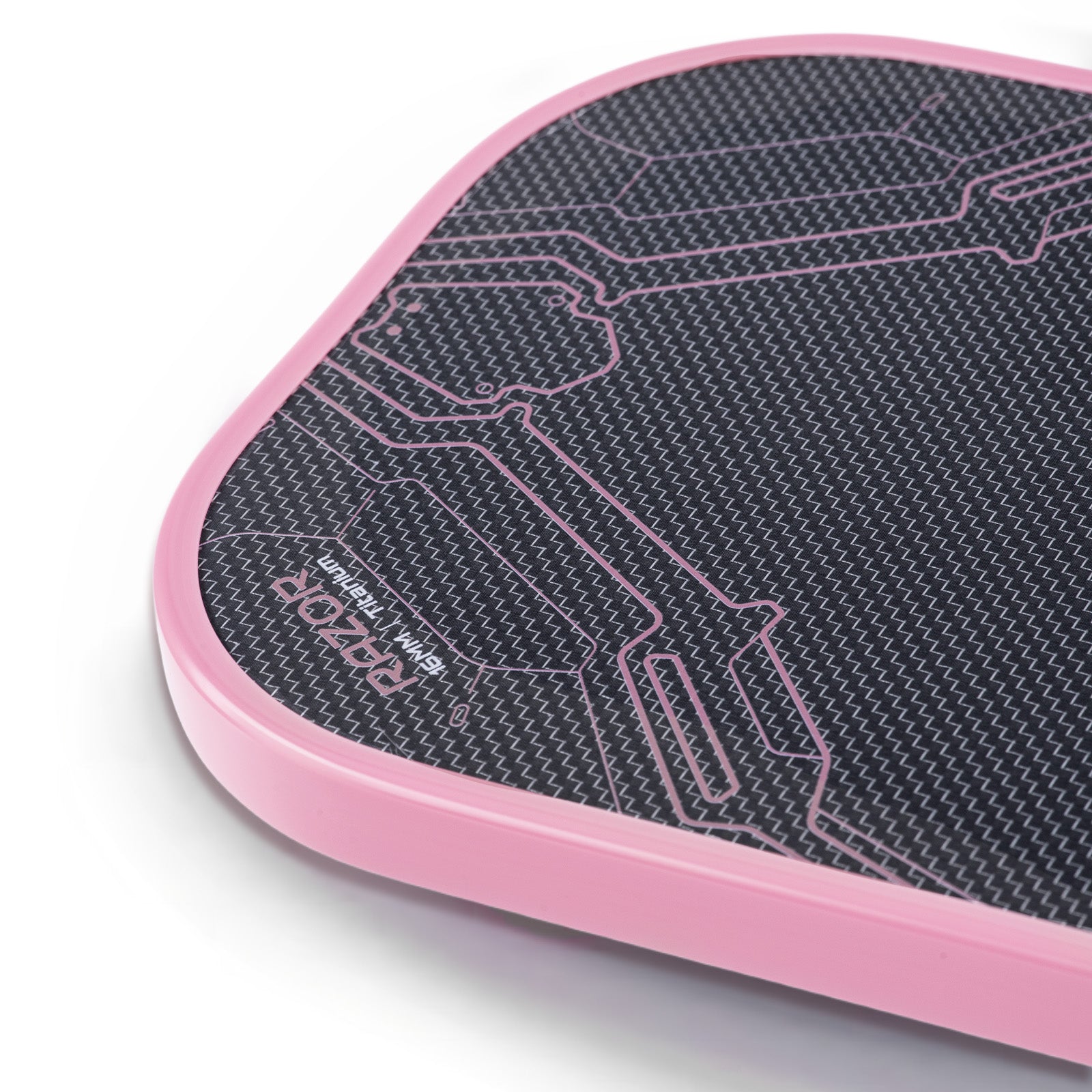 Pink and black device with 'Razer' branding on a white background