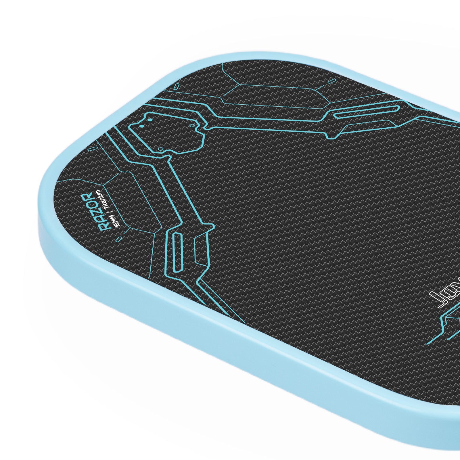 Razor Titanium Pickleball Paddle 16mm Blue