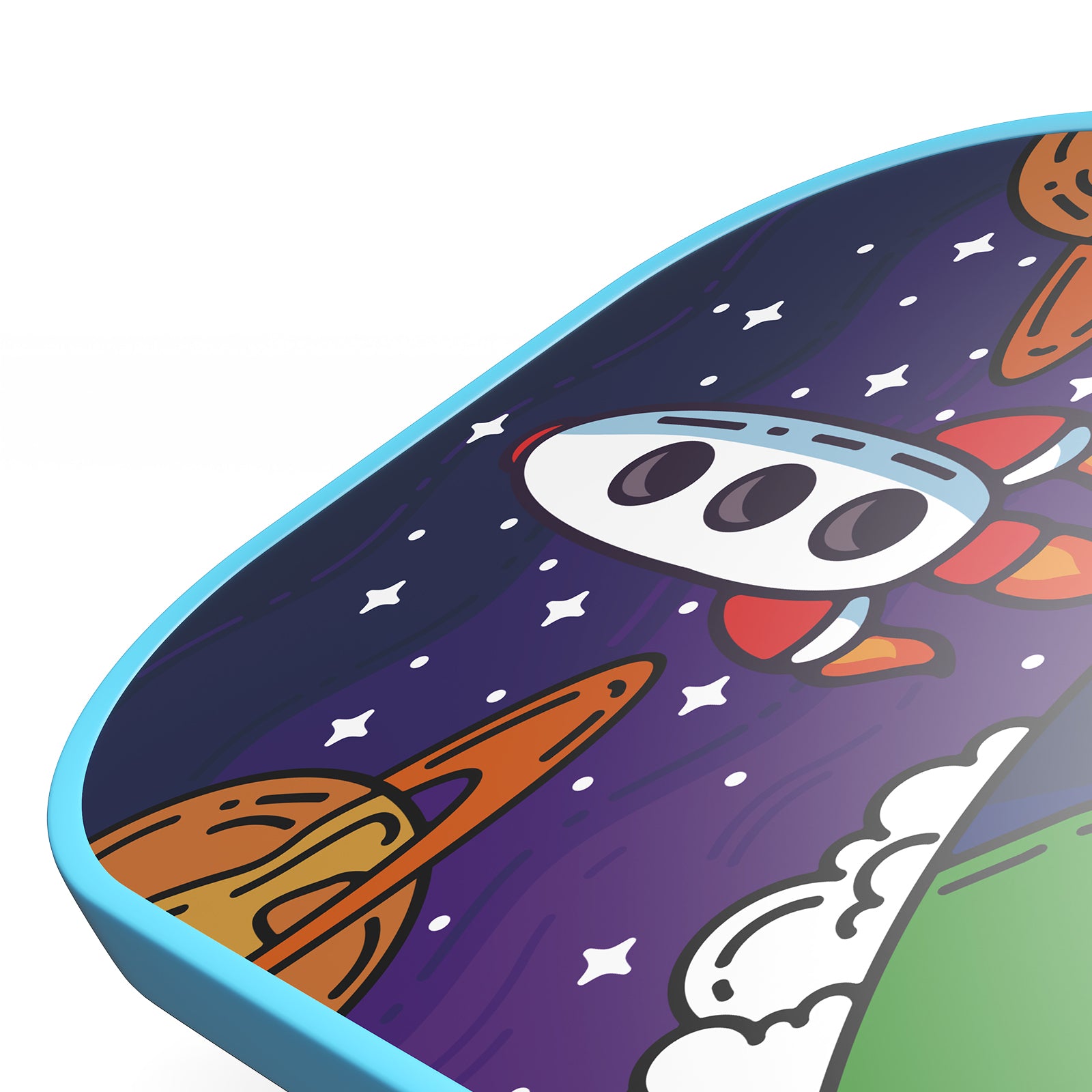 WonderDream - Rocket Blast T300 Carbon Fiber Pickleball Paddle 14mm For Kids