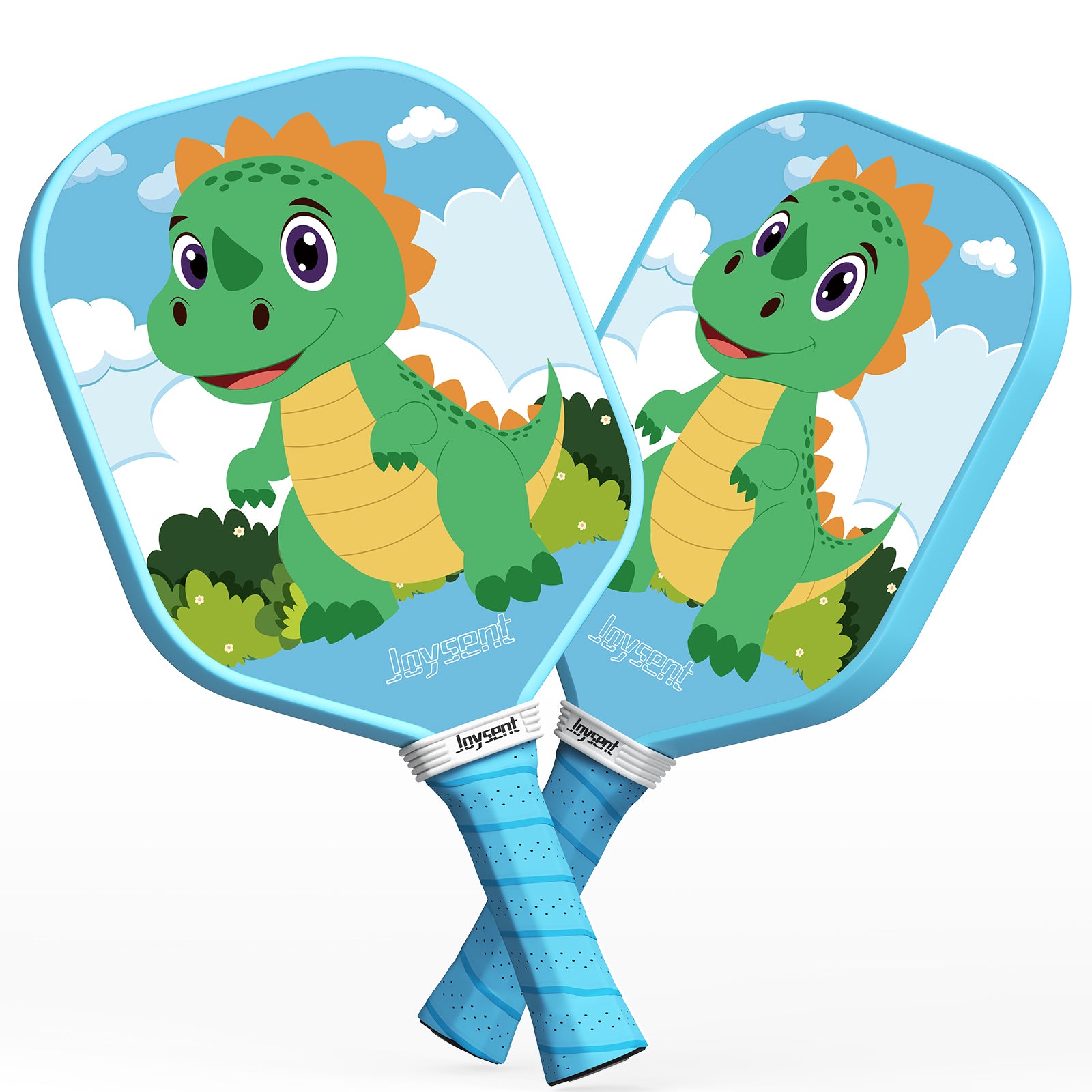 WonderDream - Cuddly Dino T300 Carbon Fiber Pickleball Paddle 14mm For Kids