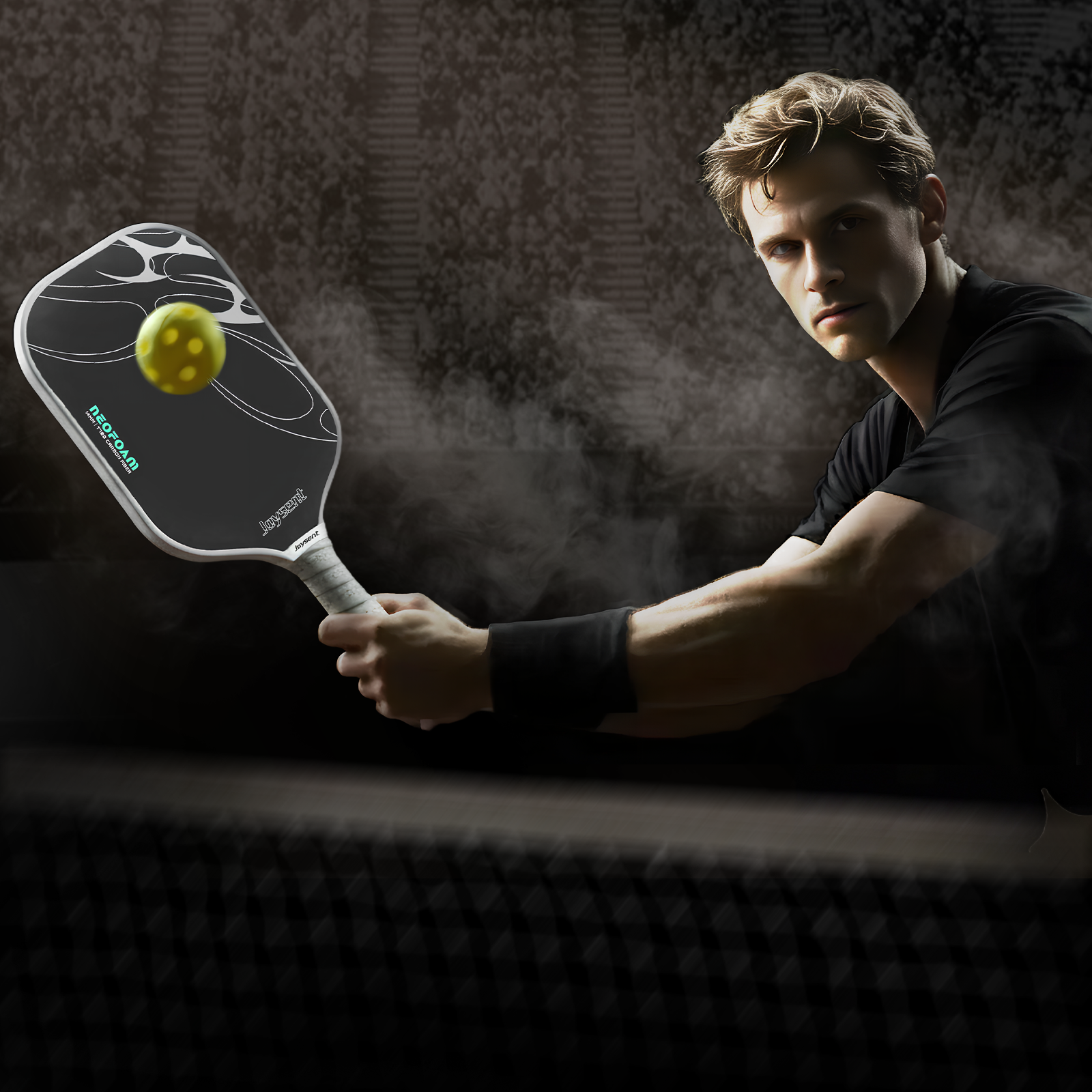 NeoFoam - WindBreaker T700 Carbon Fiber Pickleball Paddle 14mm Sliver