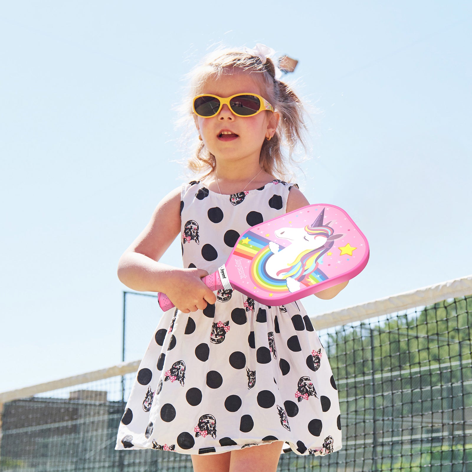 WonderDream - Dreamy Unicorn T300 Carbon Fiber Pickleball Paddle 14mm For Kids