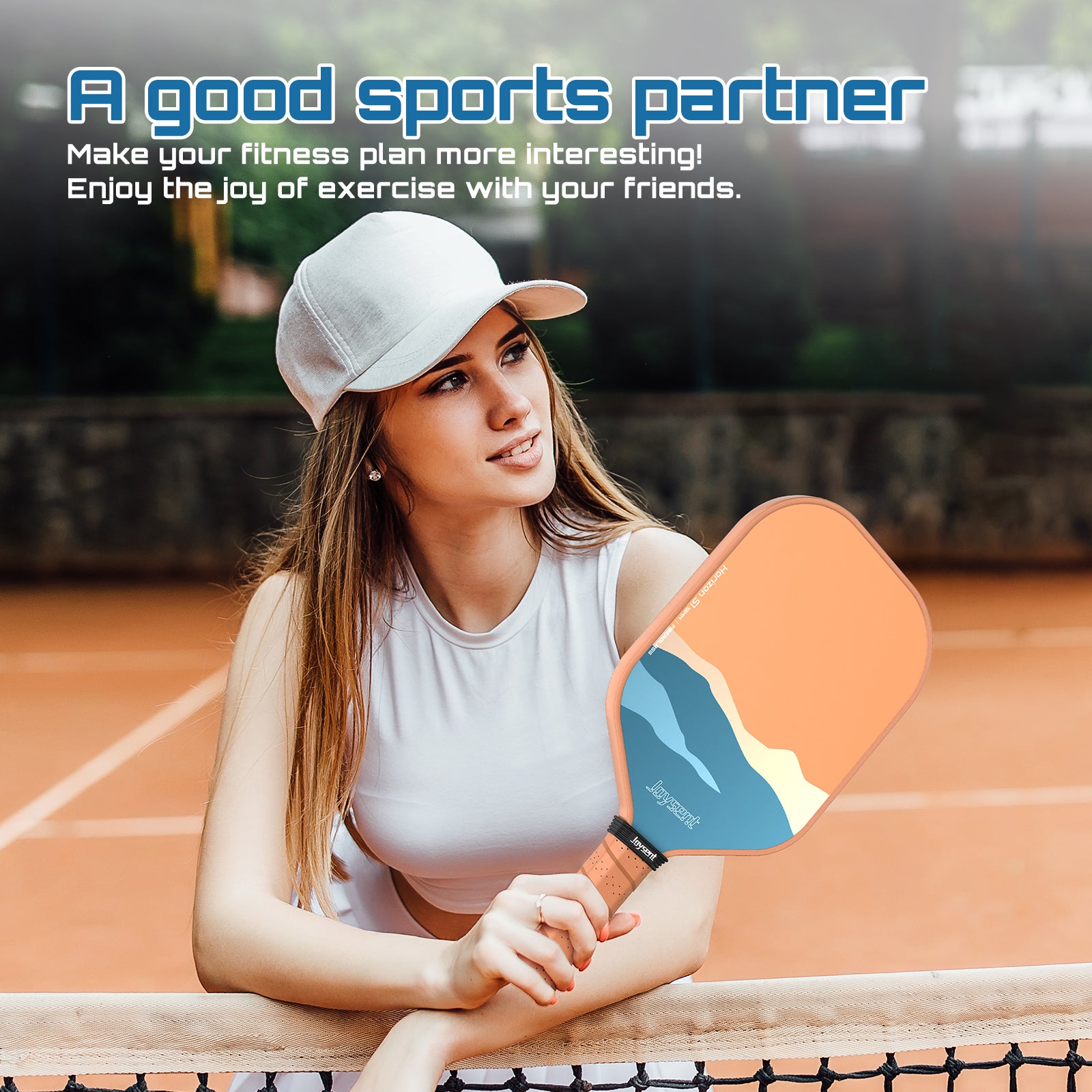 Horizon S1 Fiberglass 13mm Pickleball Paddle Set Brown