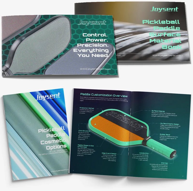 pickleball paddle customization catalog