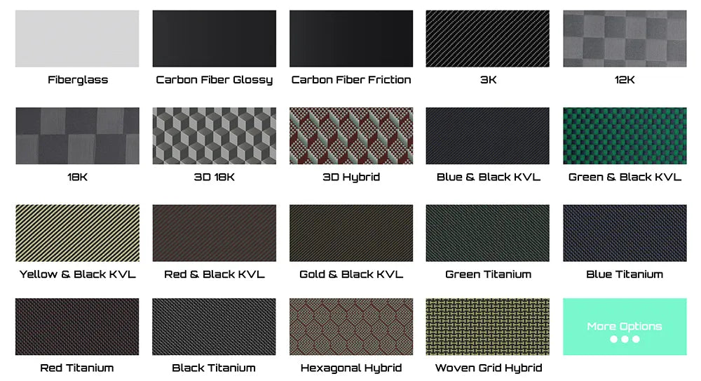 pickleball paddle customization surface material