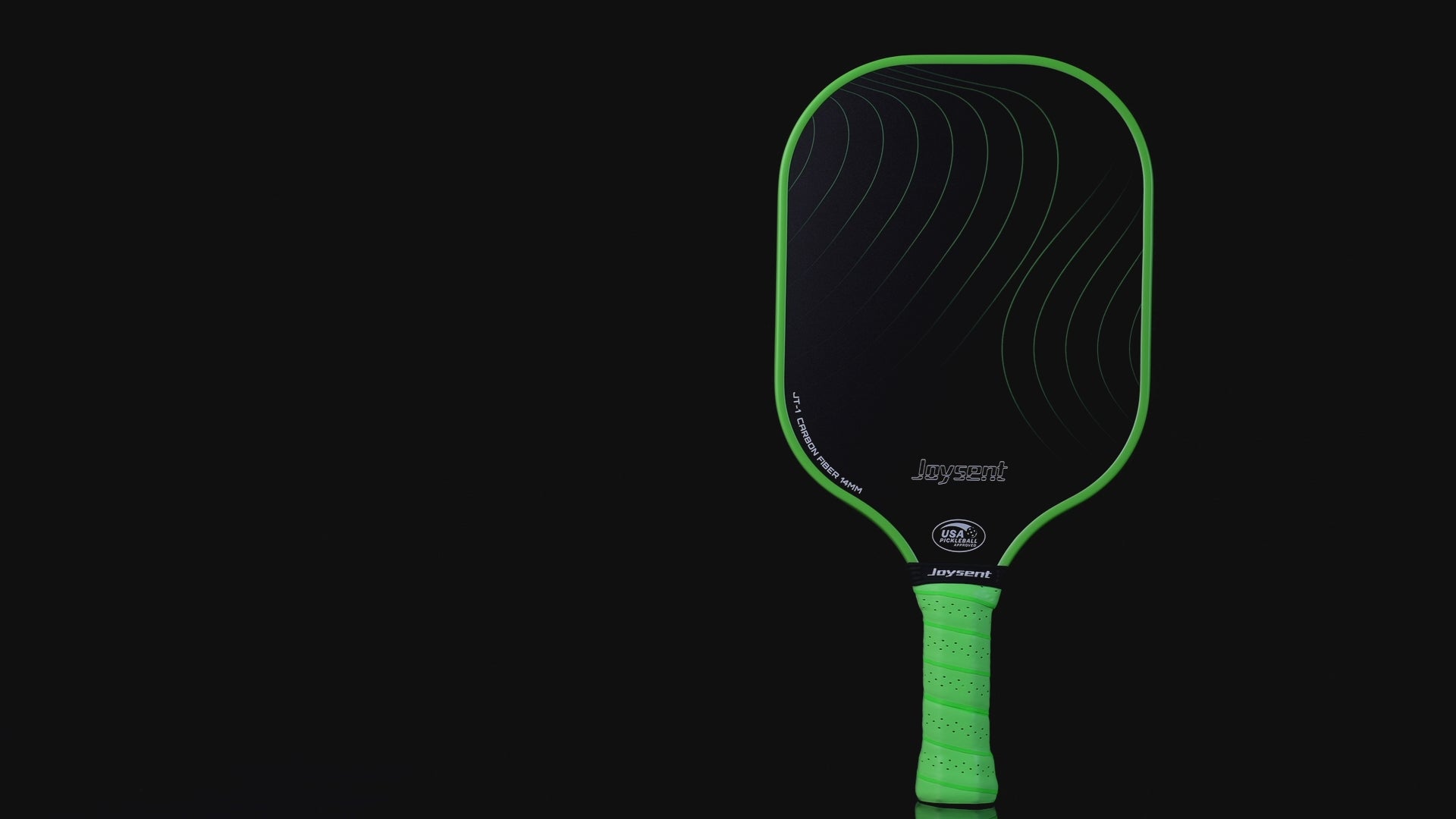 Arcus S1 T300 Carbon Fiber Pickleball Paddle Set 14mm Green