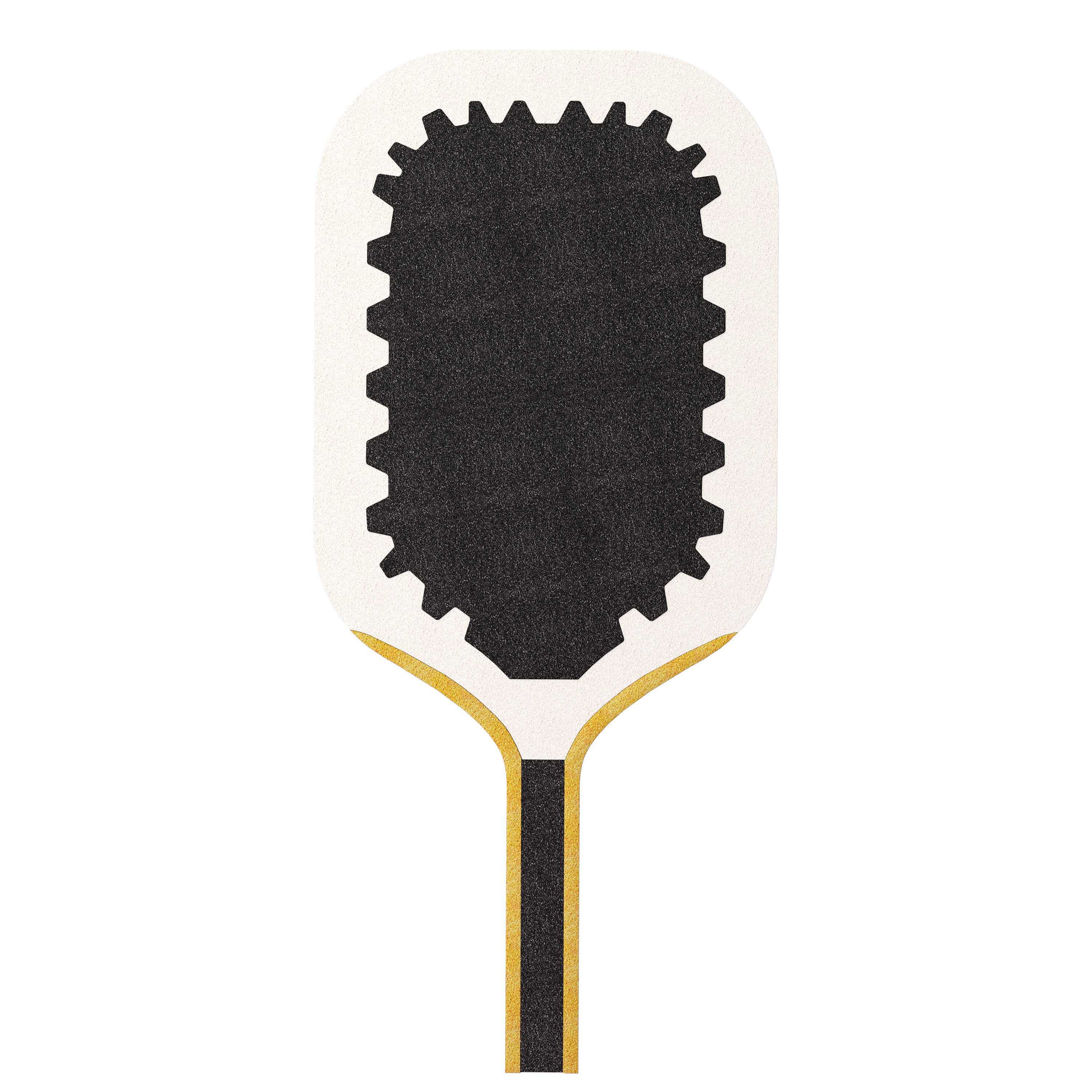 Thermoformed Unibody Pickleball Paddle with GearBridge Triple Foam Core